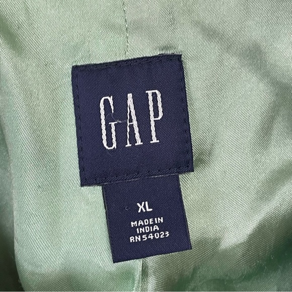 GAP Black Virgin Wool Blend Vintage Women’s Peacoat Size XL black Y2K - Picture 2 of 11